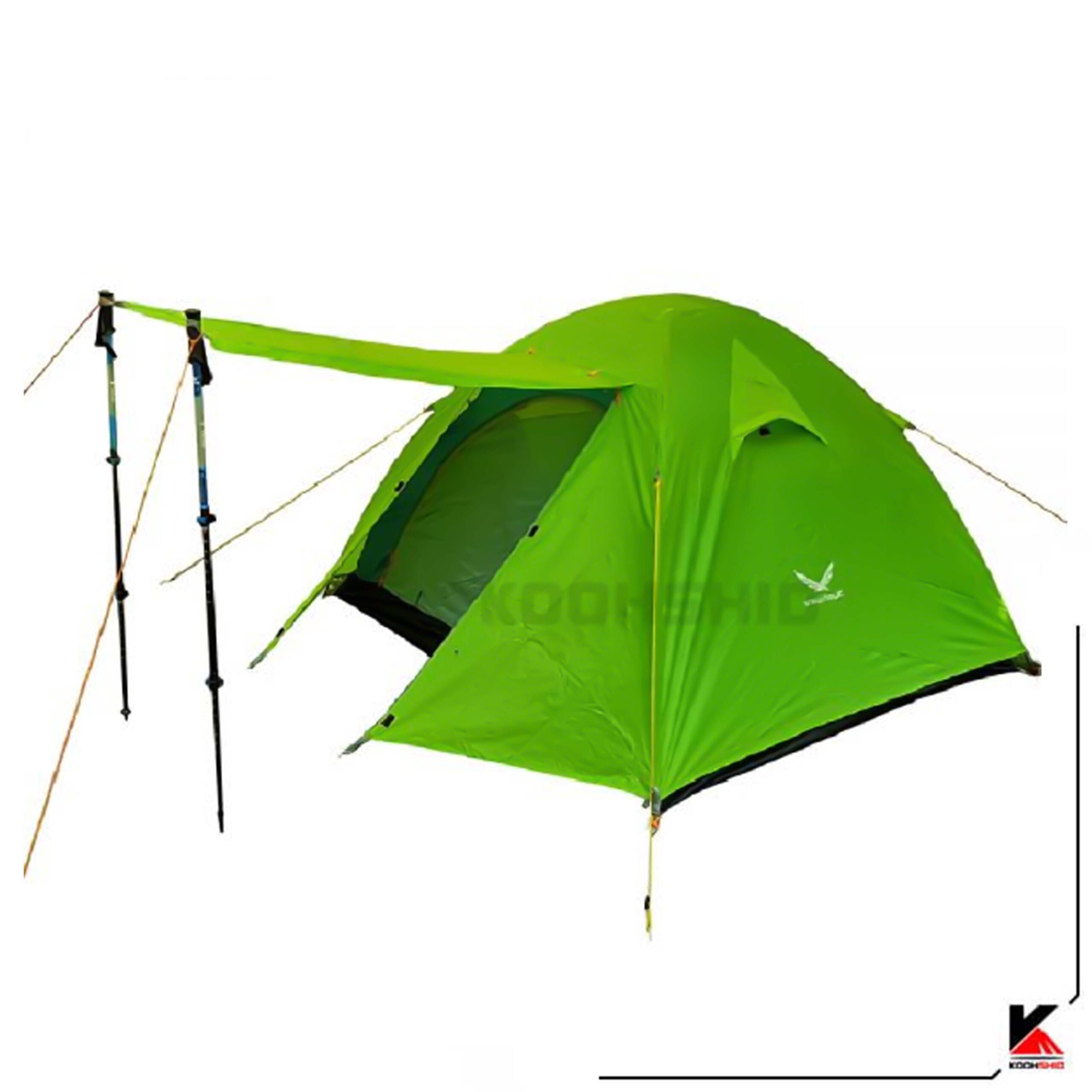 چادر دوپوش ضد آب کوهنوردی 3 نفره اورجینال اسنوهاک مدل Snow hawk T2002