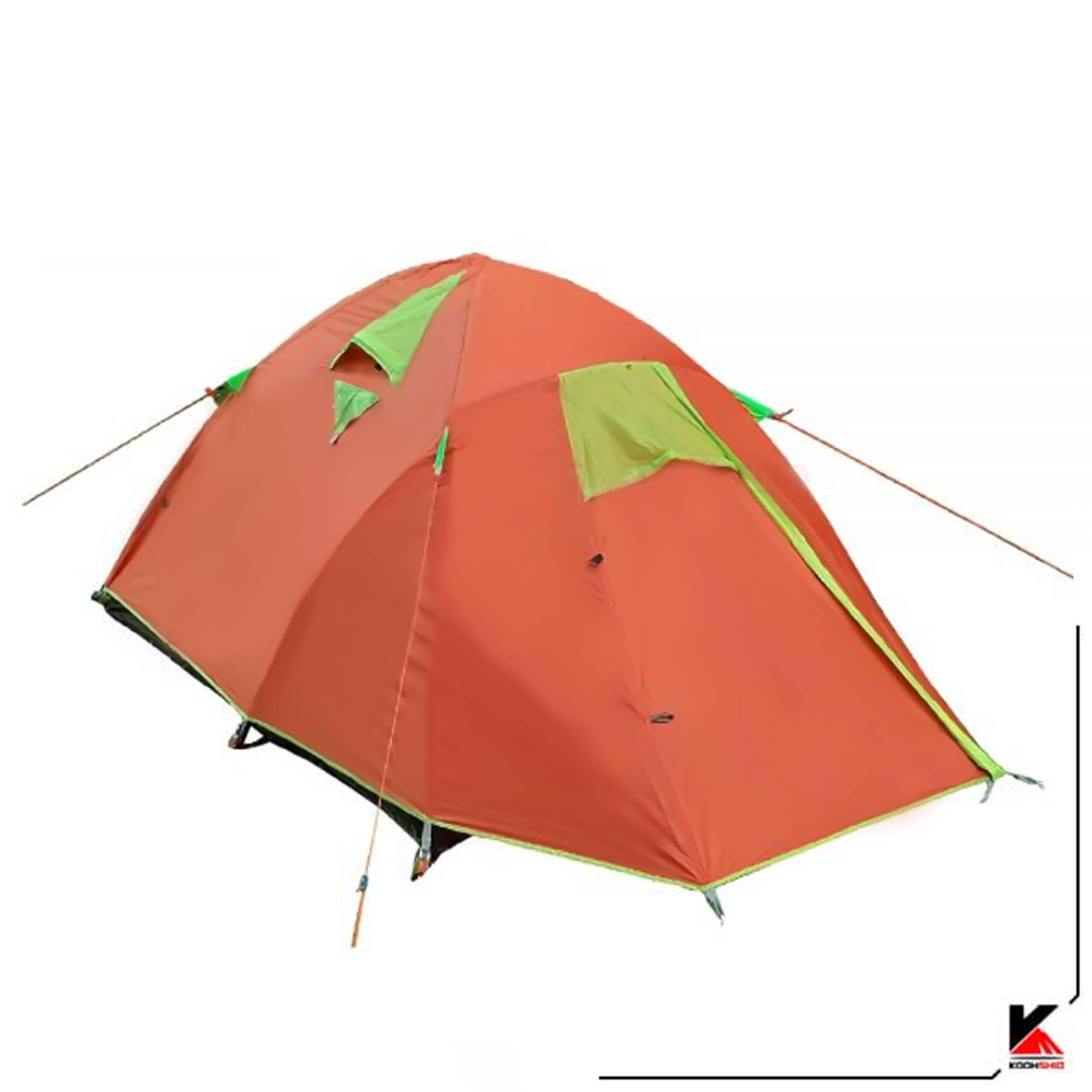 درب جلویی پوش دوم چادر کوهنوردی 2 نفره اسنوهاک مدل Snow hawk T2003 نارنجی