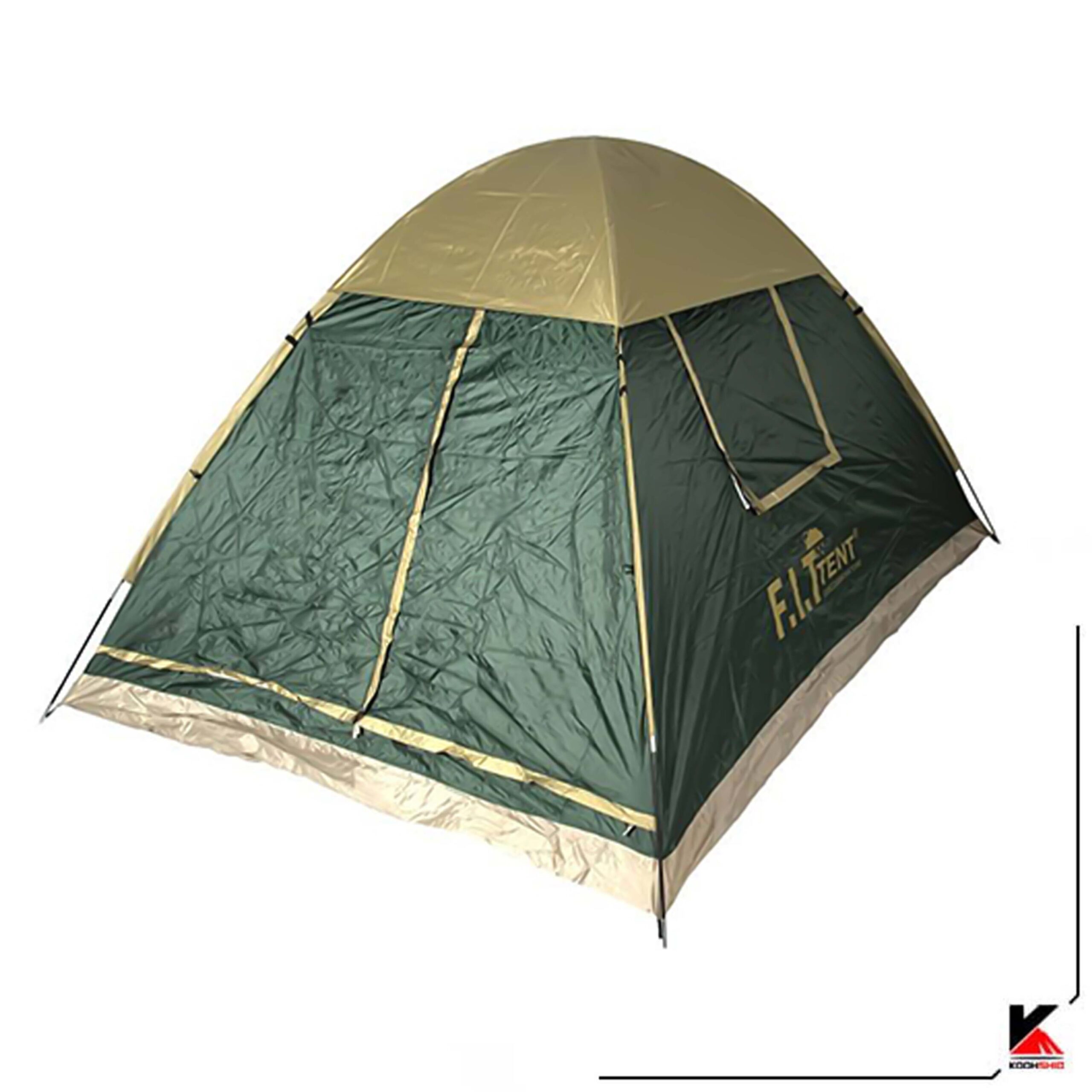 چادر مسافرتی دو پوش 10 نفره عصایی اف آی تی مدل FIT_T33