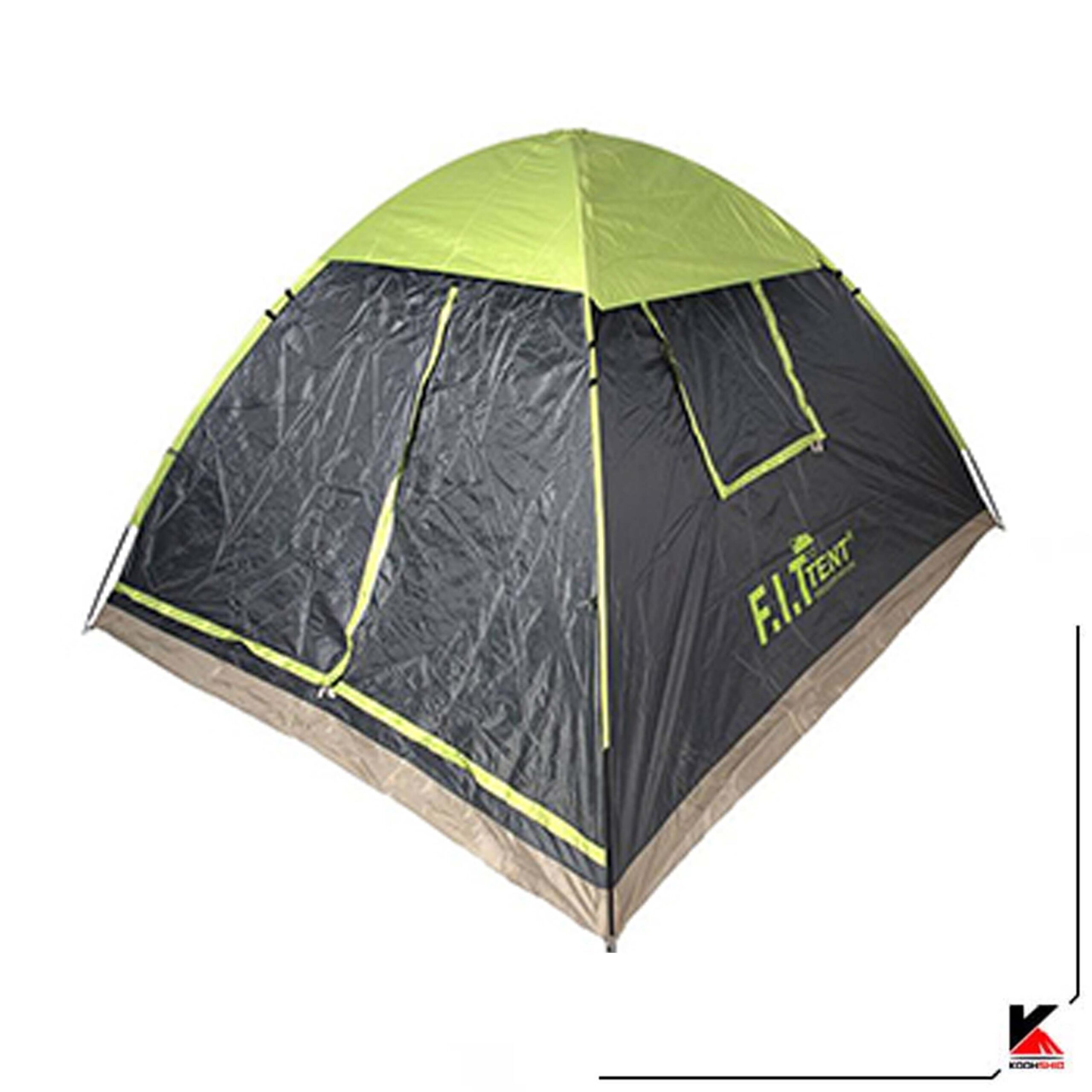 چادر مسافرتی دو پوش 10 نفره عصایی اف آی تی مدل FIT_T33