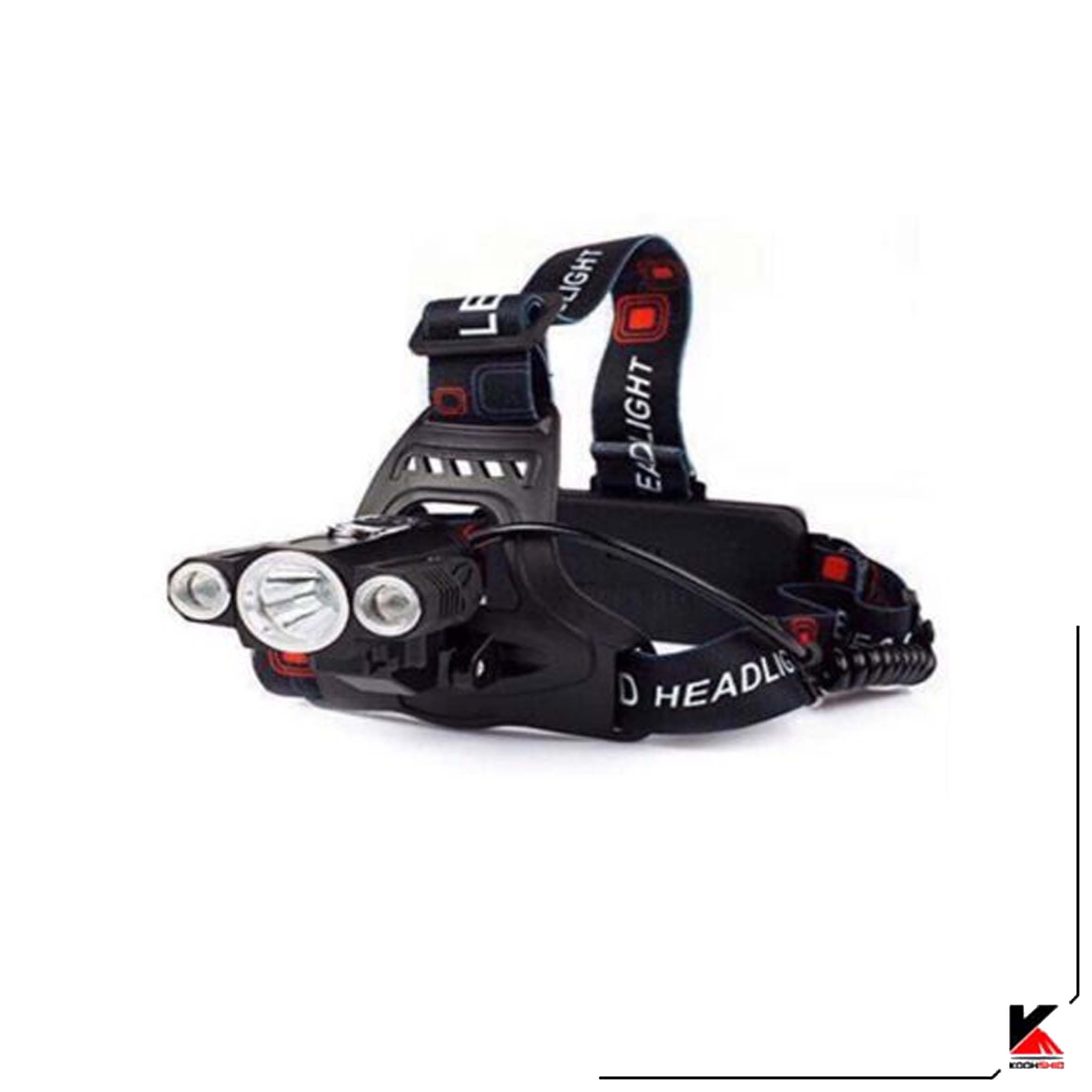 چراغ پیشانی (هدلامپ) سه لامپه گلاری