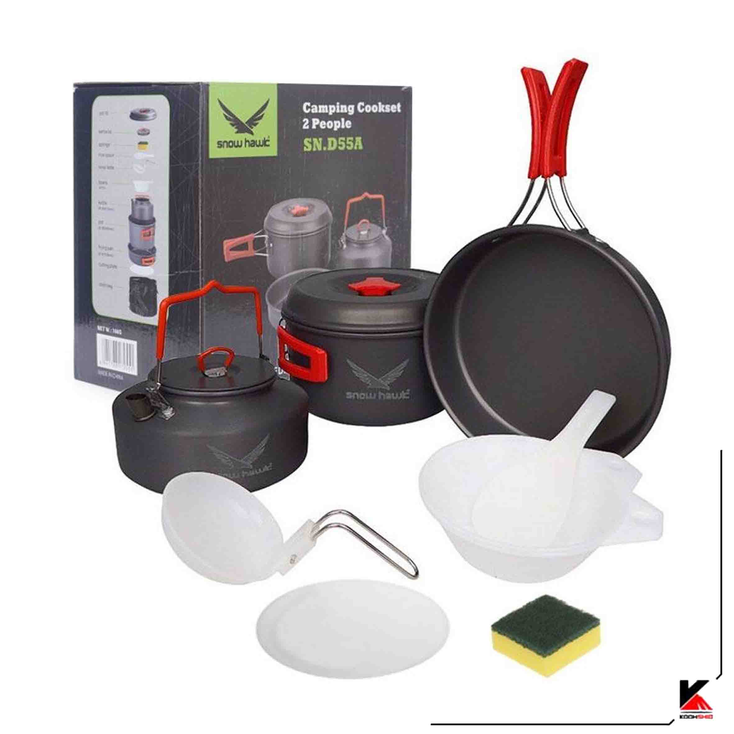 ست ظروف درب فلزی اسنوهاک مدل C11-D55A